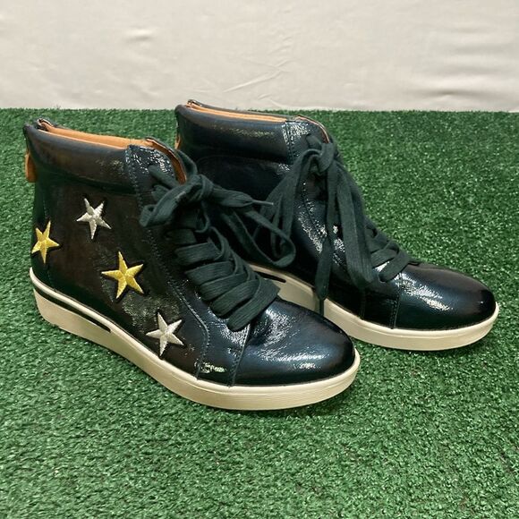 New Kenneth Cole Gentle Souls high top sneakers women’s size 7.5 (OKPM-07-096) - Picture 1 of 10